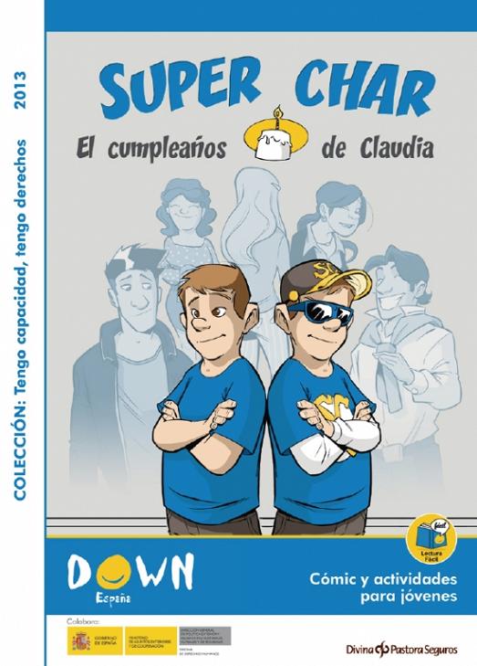 Cómic para mostrar sus derechos a los jóvenes con síndrome de Down