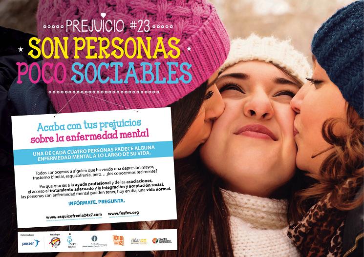 Campaña para erradicar los prejuicios sobre la enfermedad mental