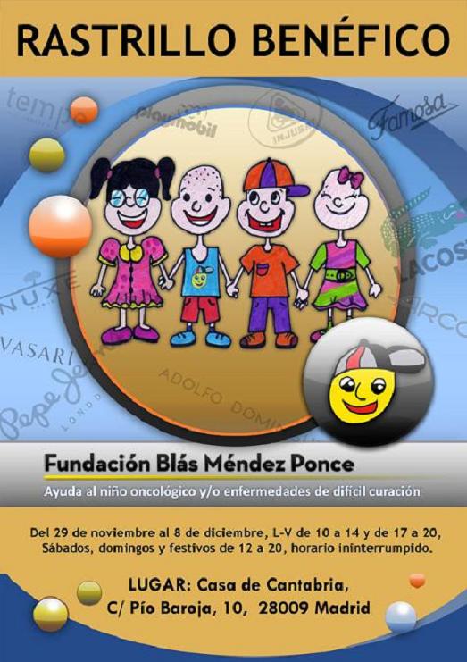 Rastrillo benéfico en Madrid para ayudar a los niños con cáncer