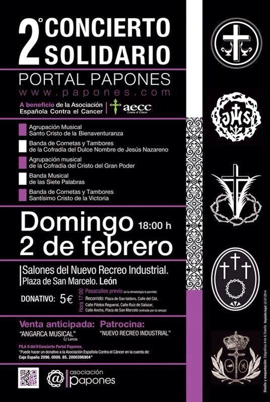 Concierto a favor de la AECC León, el domingo en la capital leonesa