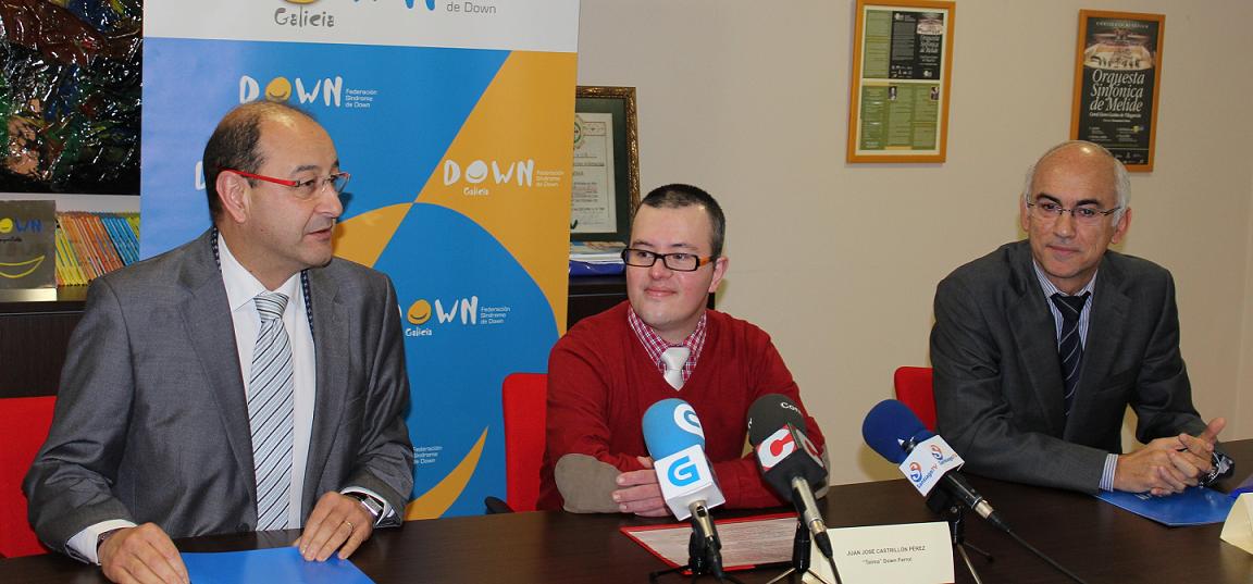 Convenio de Down Galicia y la Sociedad Gallega de Gerontología y Geriatría