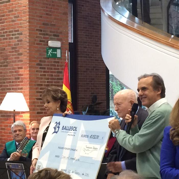 Los residentes del Grupo Ballesol donan 12.052 euros a Fundación Aladina