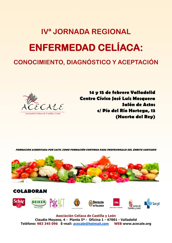 Jornada ‘Enfermedad Celíaca: conocimiento, diagnóstico y aceptación’
