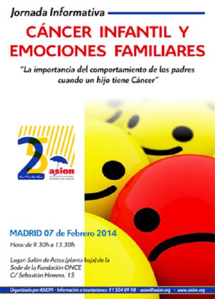 Jornada ‘Cáncer infantil y emociones familiares’ de ASION