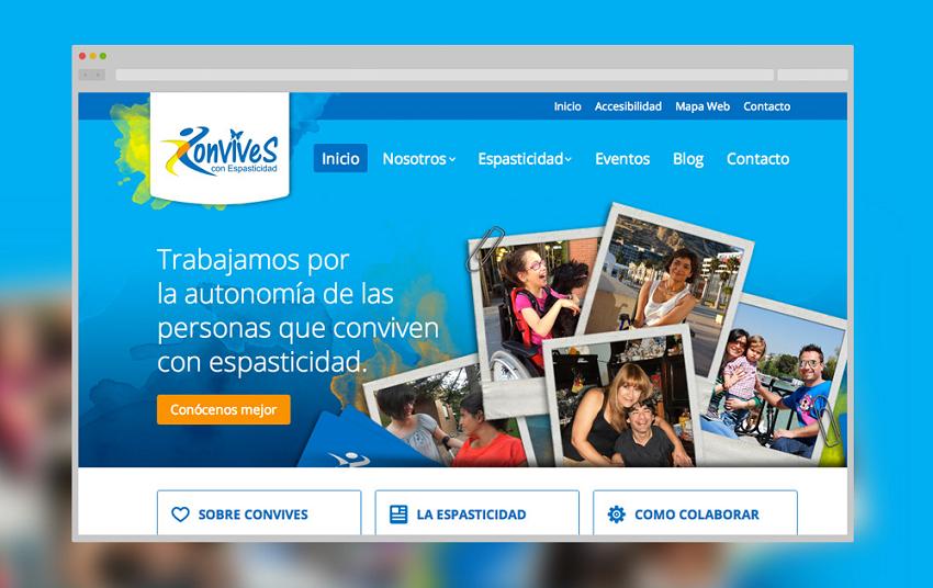 Nuevo portal web de Convives con Espasticidad