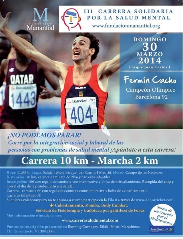III Carrera solidaria por la Salud Mental de Fundación Manantial