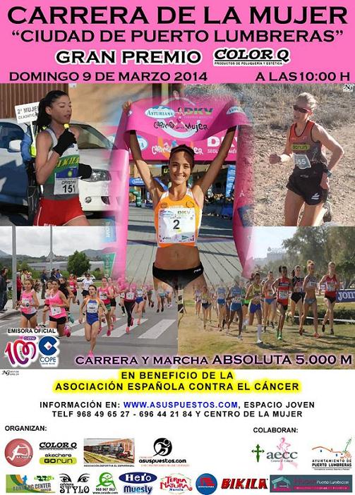 Carrera de la Mujer de Puerto Lumbreras a beneficio de la AECC