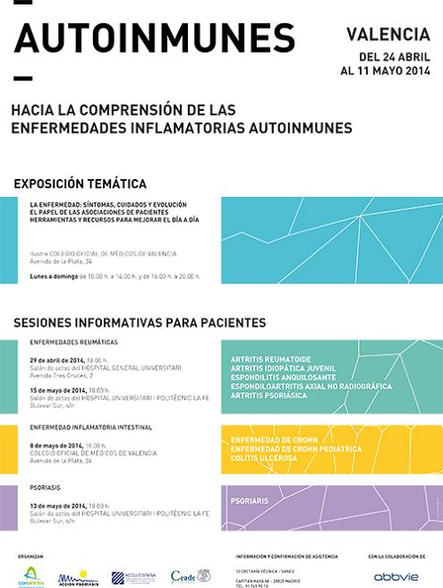 Exposición ‘Autoinmunes’ para informar sobre las enfermedades inflamatorias autoinmunes