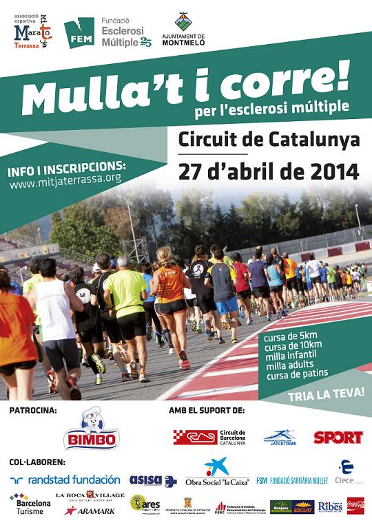 XIV edición de ‘Mójate y Corre por la Esclerosis Múltiple’ de la FEM