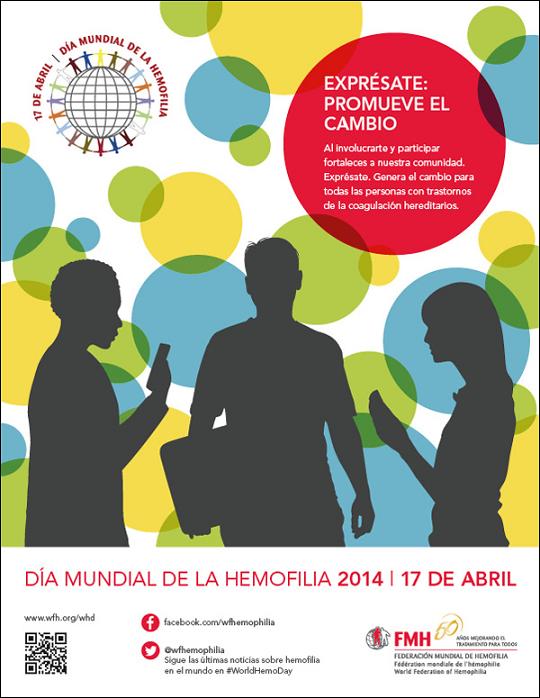 Pacientes más activos en el Día Mundial de la Hemofilia