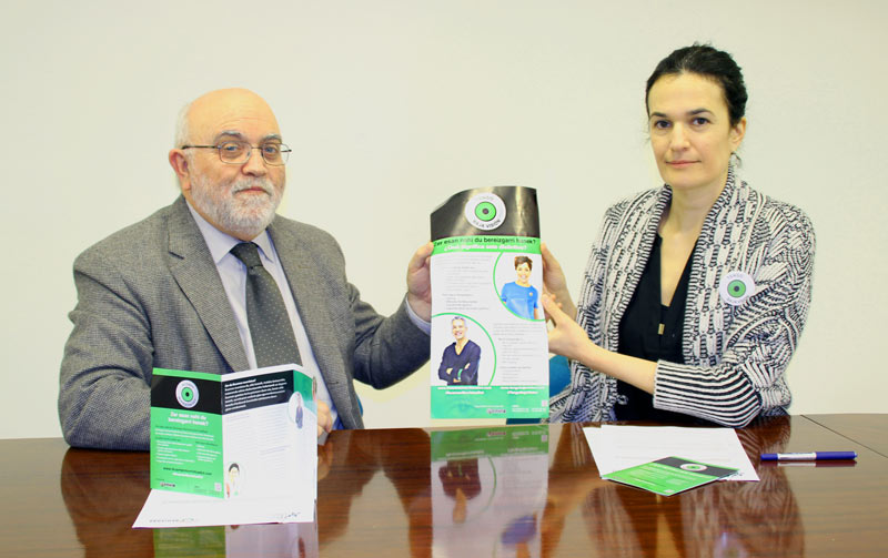 Convenio para la sensibilización sobre la retinosis pigmentaria en Guipúzcoa