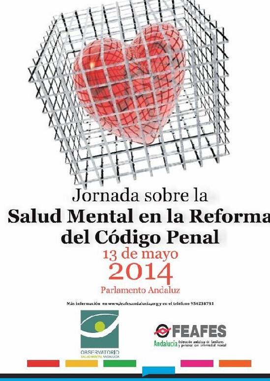 Jornada ‘Salud Mental en la reforma del Código Penal’, el 13 de mayo en Sevilla