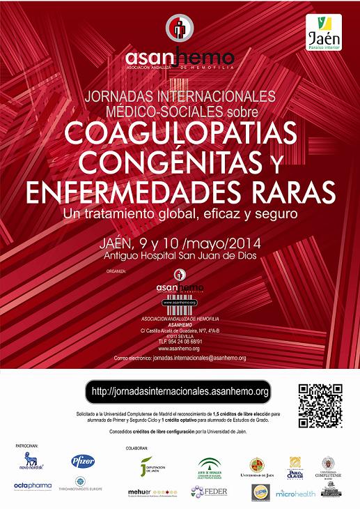 Jornadas médico-sociales sobre coagulopatías congénitas y ER