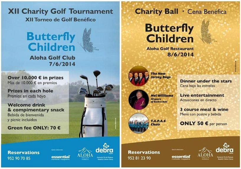 XII Torneo de Golf de DEBRA España a favor de los niños con piel de mariposa