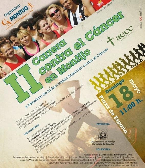 Carrera contra el cáncer en Montijo a favor de la AECC