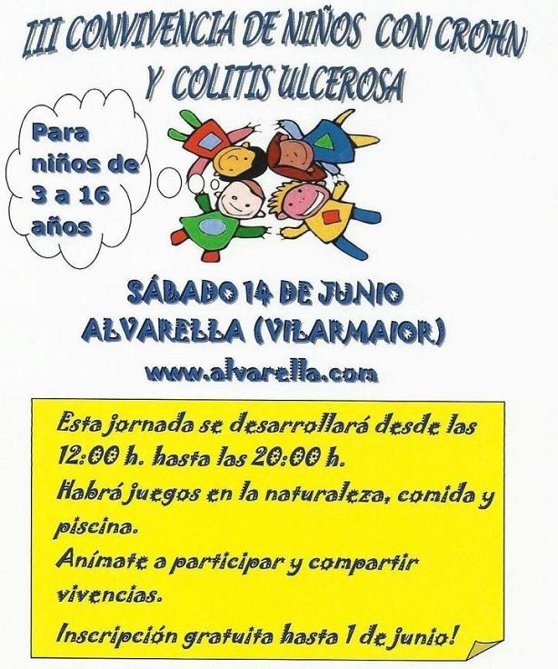 Jornada de convivencia de ACCU Coruña para niños con EII y familiares