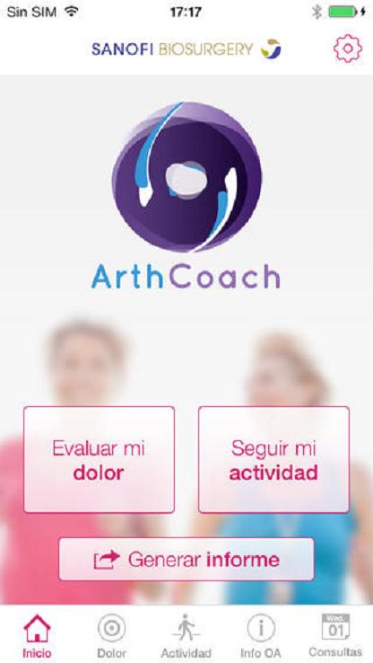 APP ‘ArthCoach’ para pacientes con osteoartritis de rodilla