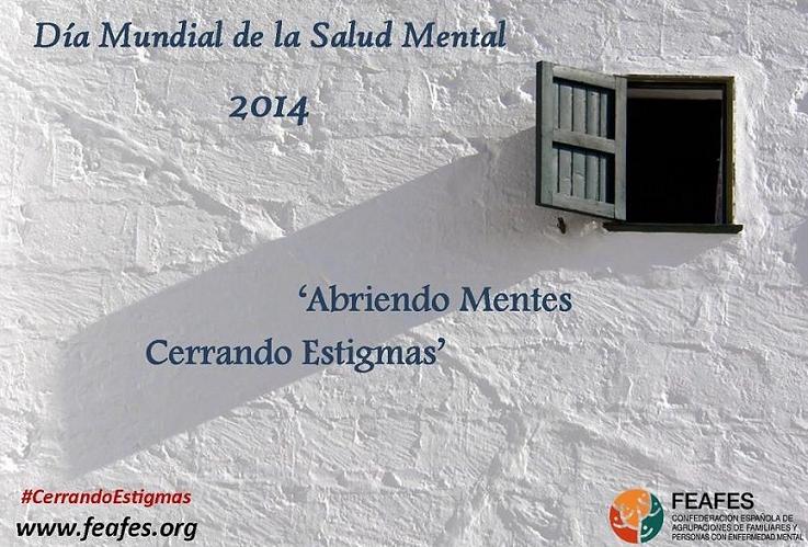 Jornada ‘Abriendo Mentes. Cerrando Estigmas’ de FEAFES, este 6 de octubre