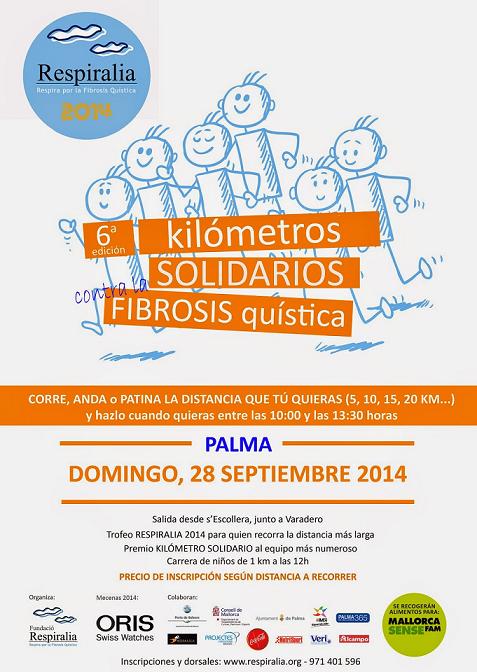 Carrera a favor de los menores con Fibrosis Quística de Fundación Respiralia