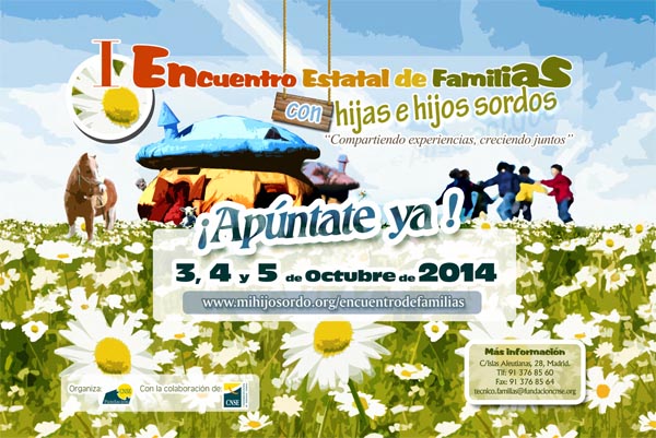 I Encuentro Estatal de Familias con Hijas e Hijos Sordos
