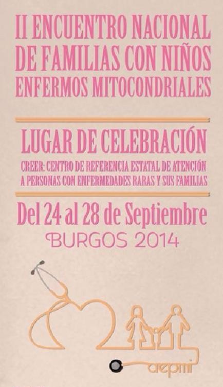 II Encuentro Nacional de Familias con Niños Enfermos Mitocondriales
