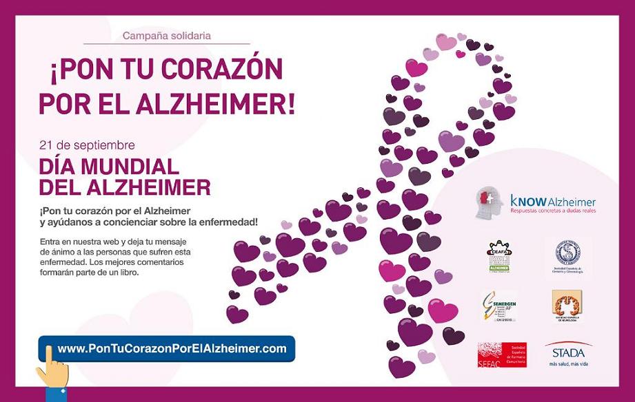 Reto para sumar 800.000 mensajes de apoyo a los pacientes con Alzheimer