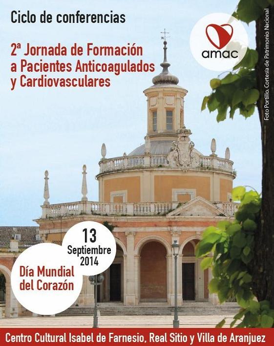 Jornada de Formación a Pacientes Anticoagulados y Cardiovasculares