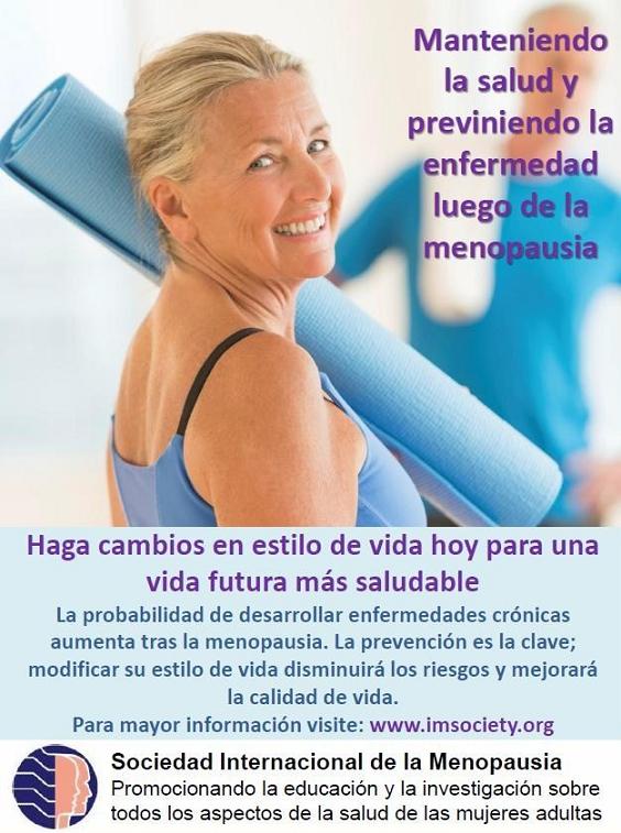 La prevención de enfermedades crónicas, tema del Día Mundial de la Menopausia