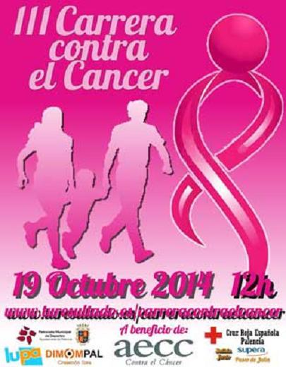 III Carrera contra el Cáncer de la AECC en Palencia