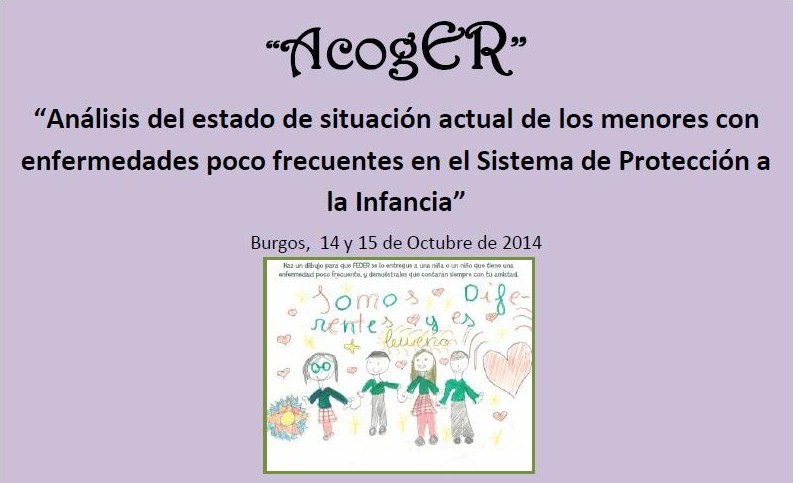 Jornada informativa ‘AcogER’ de FEDER, el 14 y 15 de octubre en el CREER