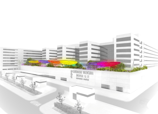 El Hospital La Fe de Valencia contará con un ‘Jardín de mi Hospi’
