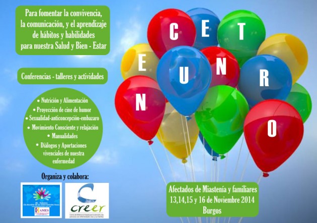 Encuentro Nacional de Afectados de Miastenia Gravis en el CREER