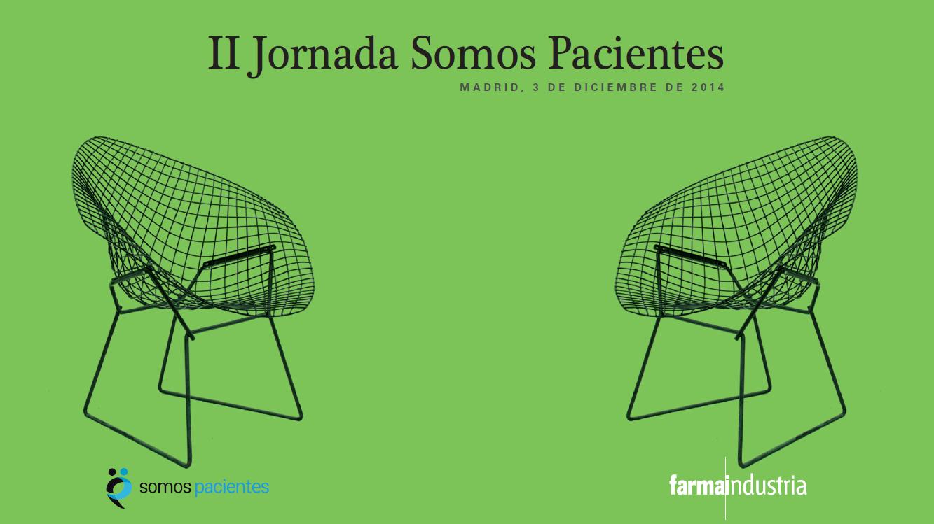 Inscríbete ya en la II Jornada Somos Pacientes, que se celebra el 3 de diciembre en Madrid