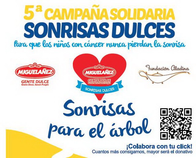 Nueva campaña ‘Sonrisas Dulces’ a favor de Fundación Aladina