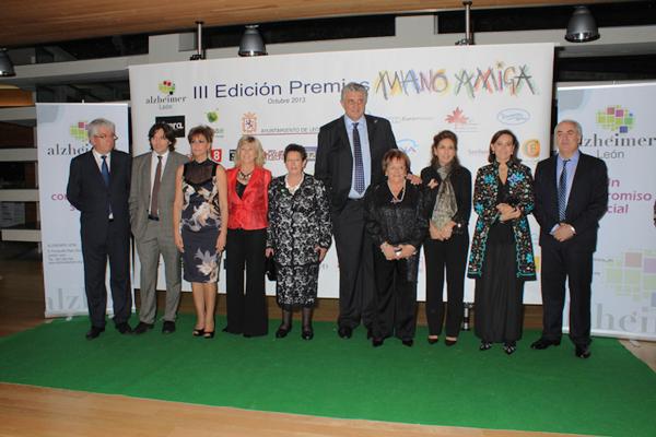 Alzheimer León entrega este jueves sus IV Premios ‘Mano Amiga’