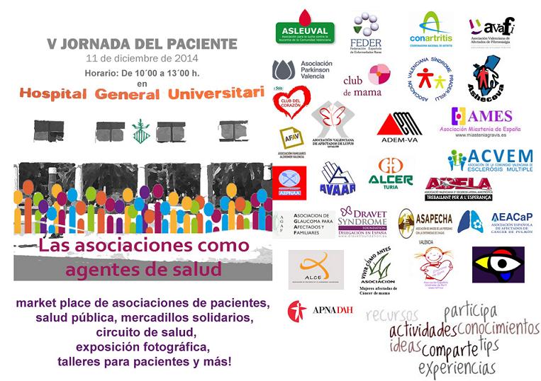 V Jornada del Paciente, el jueves 11 de diciembre en Valencia