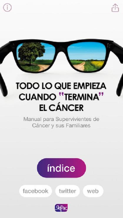 App del GEPAC para resolver las dudas de los supervivientes de cáncer