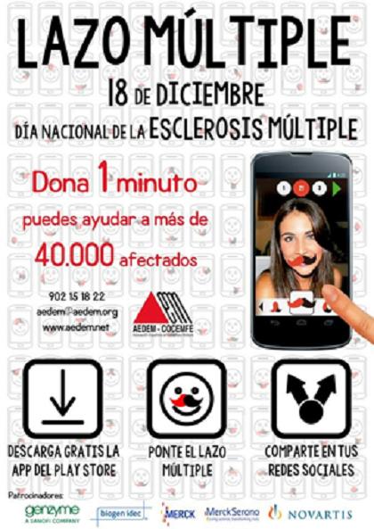 Nueva edición de la campaña ‘Lazo Múltiple’ de AEDEM-COCEMFE