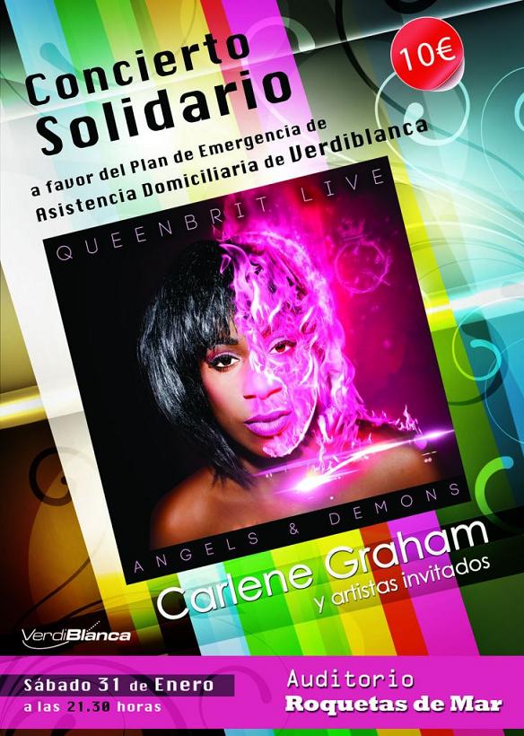 Concierto de Carlene Graham a beneficio de Asociación ‘Verdiblanca’