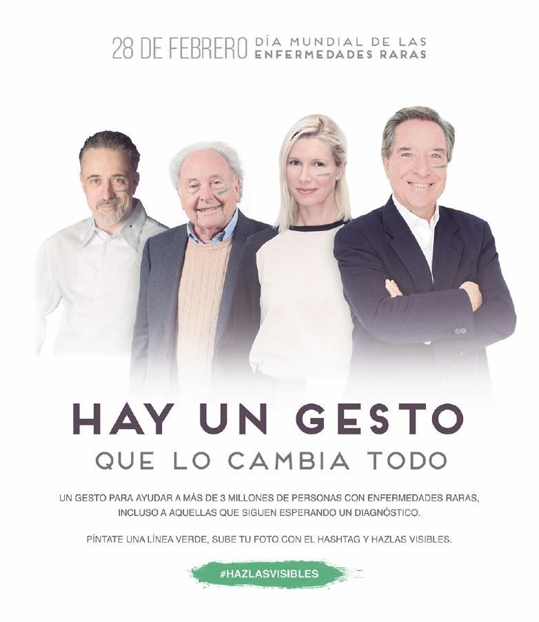 ‘Hay un gesto que lo cambia todo’ en el Día Mundial de las Enfermedades Raras