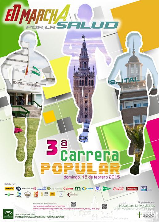 Carrera ‘En marcha por la Salud’ a favor de la AECC, el domingo en Sevilla
