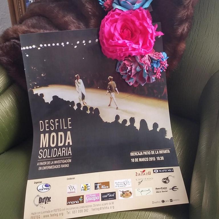 Desfile de moda para la investigación de las ER, esta tarde en Zaragoza