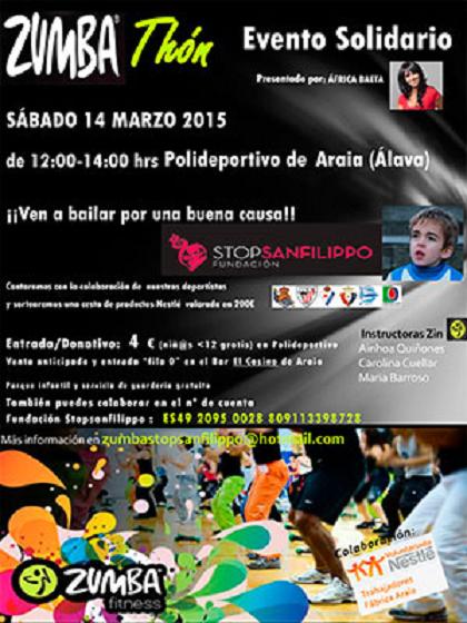 Maratón de zumba a favor de Fundación Stop Sanfilippo