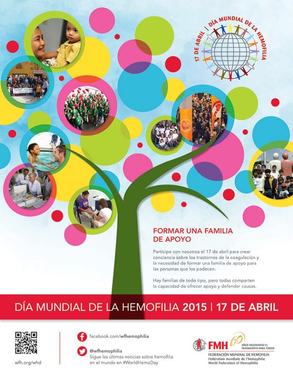 ‘Formar una familia de apoyo’ en el Día Mundial de la Hemofilia