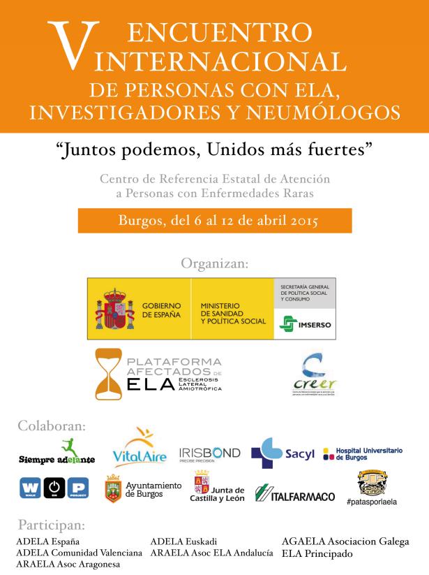 Encuentro internacional de personas con ELA en el CREER