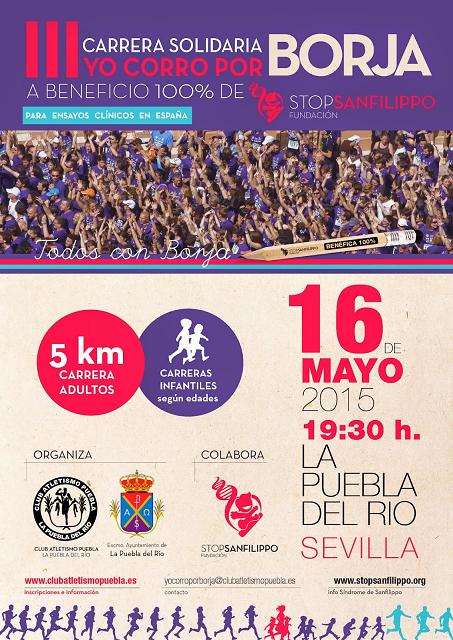 III Carrera Solidaria ‘Yo corro por Borja’ a favor de Fundación Stop Sanfilippo