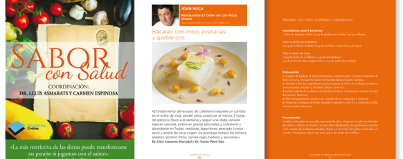 ‘Sabor con salud’, recetas para una vida saludable
