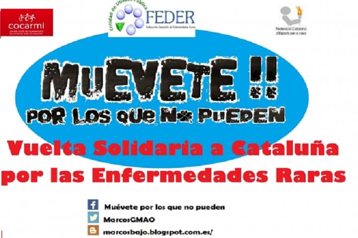 Vuelta Solidaria a Cataluña por las Enfermedades Raras de FEDER