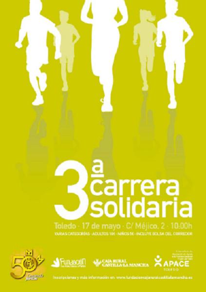 ‘III Carrera Solidaria de Caja Rural CLM’ a favor de APACE Toledo