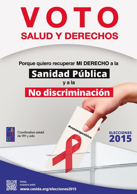 CESIDA reclama acciones de respuesta al VIH en los programas electorales